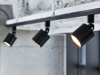 Grid-swingable duct down light